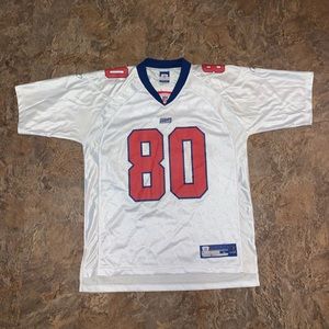 Vtg Jeremy Shockey Giants rookie jersey Reebok